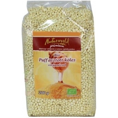 Naturgold Bio Pufované pšeno s kvetovým medom 200 g