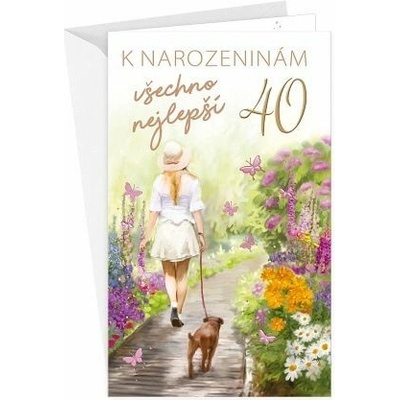 ARGUS Přání k narozeninám 40 15-6470c40