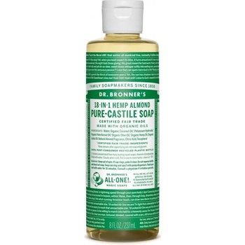 Dr. Bronner's tekuté univerzálne bio mydlo ALL-ONE Almond 236 ml