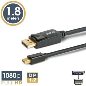 Delight DisplayPort - Mini Displayport кабел 1, 8 м V1.2 (20336A) (20336A)
