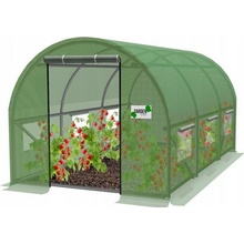 Garden Line záhradný fóliovník 4 × 2,5 × 2 m vystužený rám (Ø 25 mm)