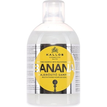 Kallos KJMN Banana posilňujúci šampón1000 ml
