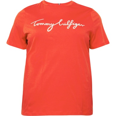 Tommy Hilfiger Curve Тениска червено, размер 52