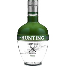 Hunting Borovička 40% 0,5 l (čistá fľaša)