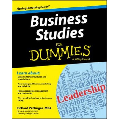 Business Studies For DummiesR Pettinger Richard