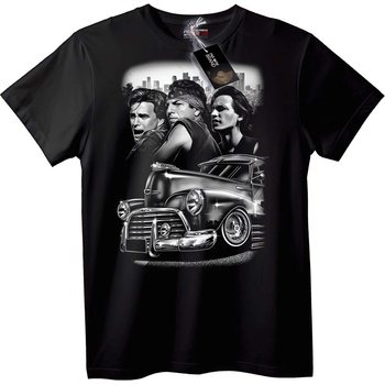 NOONEBRAND Тениска Fast & Furious с кола - S, Black