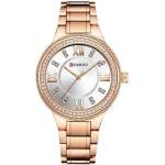 Curren Дамски часовник Curren Gemma с кристали, Розово злато / Бял (CURREN-9004-ROSEGOLD-WHITE) Часовници