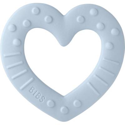 BIBS Hryzadlo Heart Baby Blue Baby Bitie