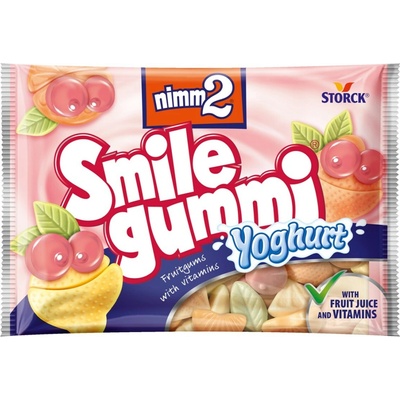 nimm2 Smile Gummi Jogurt Želé bonbóny 18 x 100 g
