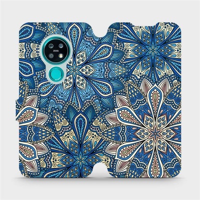 Mobiwear - Nokia 7.2 - V108P Modré mandala květy – Zboží Živě