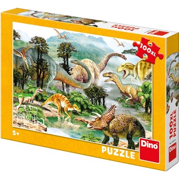 Dino Život dinosaurů 100 dílků