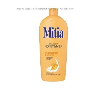 Mitia Honey & Milk tekuté mydlo náhradní náplň 1 l