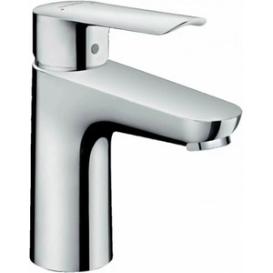 Hansgrohe Смесител за умивалник Hansgrohe Logis E 100 с едноръкохватков механизъм, гланциран хром (71161000)