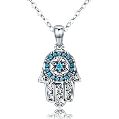 P&J Jewellery Stříbrný Ruka Hamsa SN09