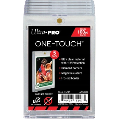 Ultra PRO 100PT UV One-Touch Magnetic Holder obaly 5 ks