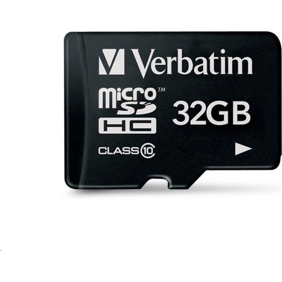 Verbatim MicroSDHC 32GB Premium 44013