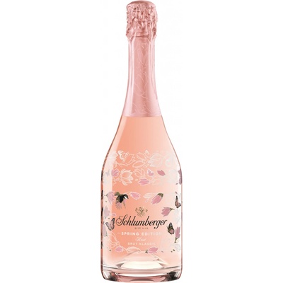 Schlumberger Rosé Brut Spring Edition 12% 0,75 l (čistá fľaša)