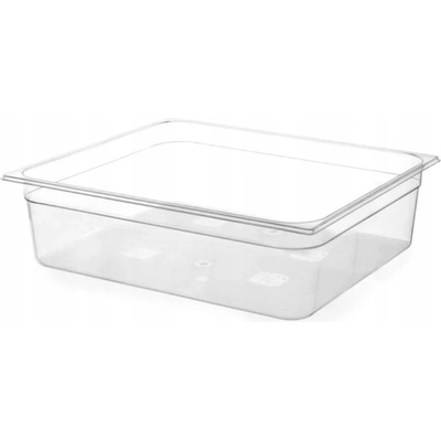 Hendi Gastronádoba 2/1, GN 2/1, 58L, Průhledná, 650x530x(H)200mm