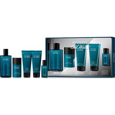 Davidoff Cool Water подаръчен комплект с тоалетна вода 125 мл и душ гел 75 мл за мъже 1 бр
