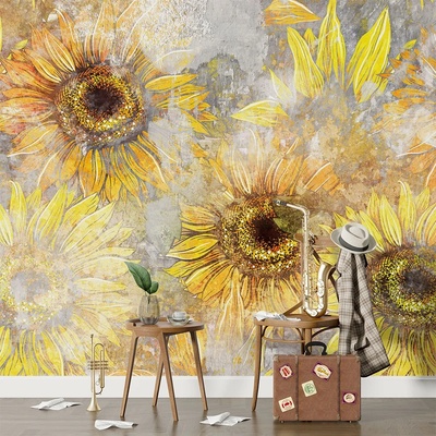 Art Gift Decor Фототапет топли цветя