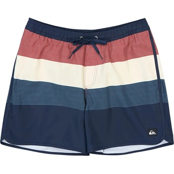 Quiksilver Бански гащета Quiksilver Stretch Scallop Volley 16´´ swimming shorts - Multicolor (Dark Navy Tijuana)