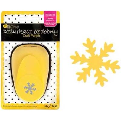 dpCraft Dekorační děrovačka 3,7cm – sněhová vločka (JCDZ-115-059)
