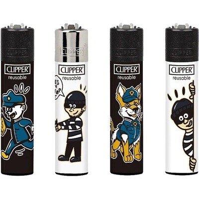 Celá sada Clipper ů Cops and Robberts
