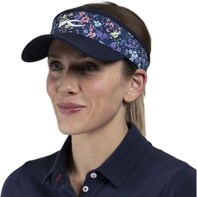 Kjus Chloe Visor Atlanta Blue/Limoncello