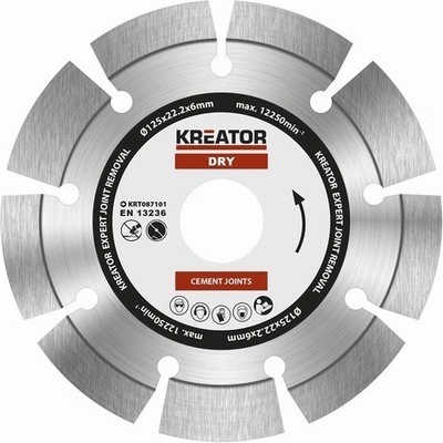 Kreator Diamantový kotouč brusný 125 x 6 mm KRT087101