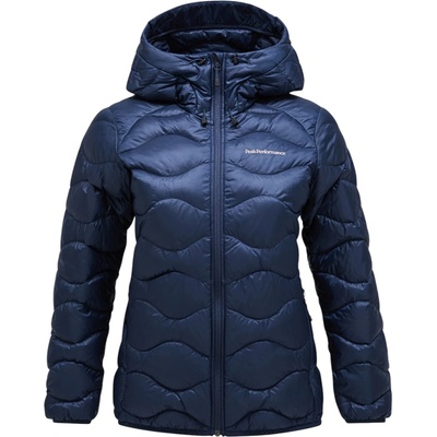 Peak Performance W Helium Down Hybrid Hood Blue shadow