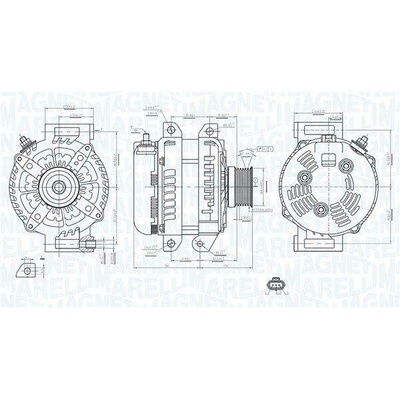 Generátor MAGNETI MARELLI 063735749010