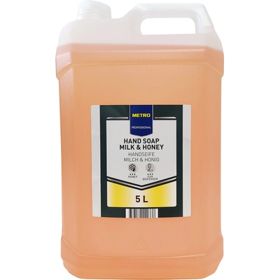 Metro Professional mýdlo tekuté milk & honey 5 l
