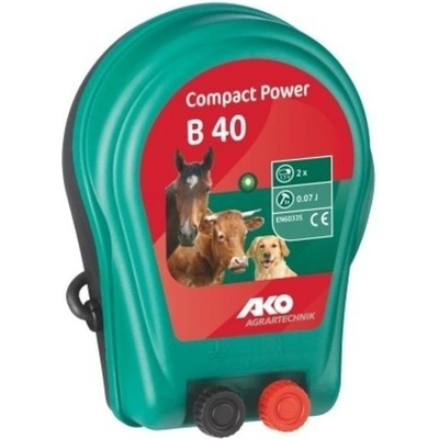 Zdroj bateriový Compact Power B 40 pro elektrické ohradníky a sítě