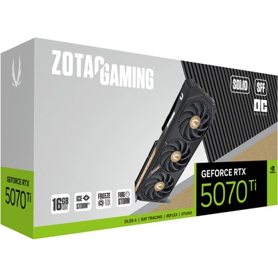 ZOTAC GeForce RTX 5070 Ti Solid SFF OC 16GB GDDR7 256bit (ZT-B50710J3-10P)