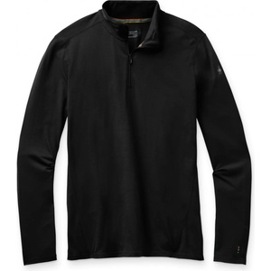 Smartwool Мъжко мериносово термобельо Smartwool Classic All-Season Merino Base Layer 1/4 Zip Boxed Merino base layer - Black (015-1631-0113)