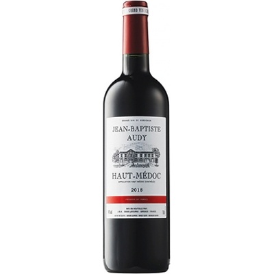 Jean-Baptiste Audy Haut Médoc červené 2018 14,5% 0,75 l (čistá fľaša)