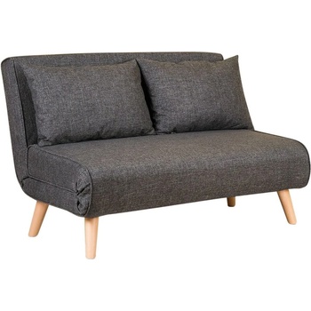 Hanah Home Тъмносив разтегателен диван 120 cm Folde - Artie (859FTN2714)