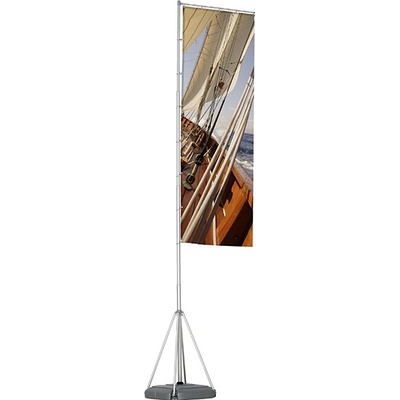Jansen Display Flagpole 540cm, Box 1 Pole, 1560 x 5400 mm