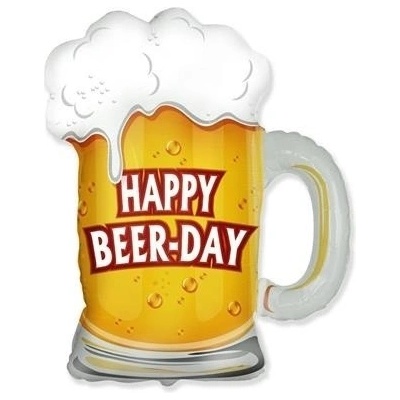 Fóliový balónik Pivo Happy Beer-day 60 cm