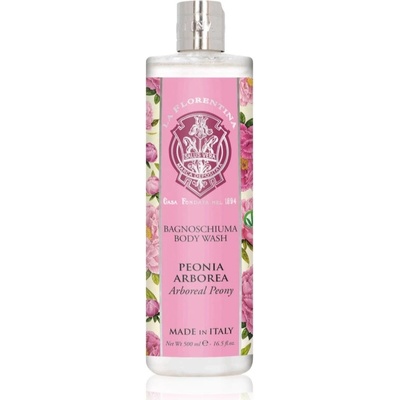 La Florentina Arboreal Peony Body Wash přírodní sprchový gel pivoňka 500 ml