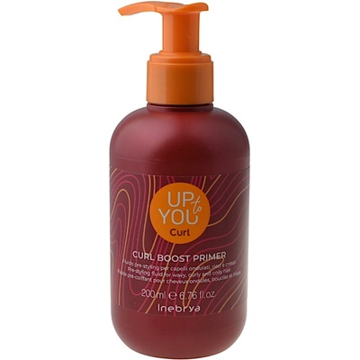Inebrya Up to You Curl Boost Primer prípravný fluid pre vlnité kučeravé vlasy 200 ml