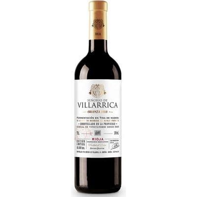 Señorío de Villarrica Crianza suché červené 2019 13,5% 0,75 l (holá láhev)