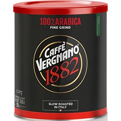 Caffè Vergnano 1882 100% Arabica Espresso pražená mletá káva 250 g
