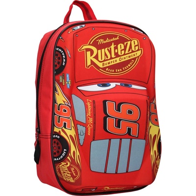 Vadobag batoh Cars Lightning McQueen 3D červený