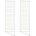 String Panel String Floor 115 x 30, 2 ks, beige