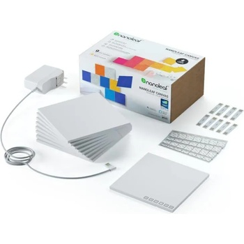Image 1 of Nanoleaf Canvas Panels Smarter Kit 9 Pack (NL29-0002SW-9PK)