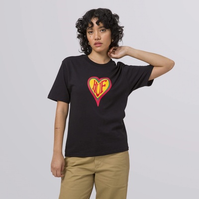 HUF LOVE TEE Black