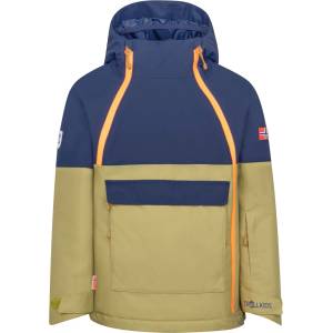 TROLLKIDS Детско ски яке Trollkids Kid's Eikedalen Jacket Ski jacket - Spruce Green / Navy - размер 92 (EU) (703-6158-0611)