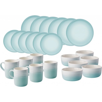 Ernesto Porcelánový servis modrá 24 dílná