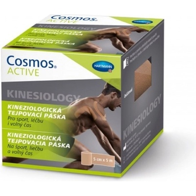 HARTMANN Kineziologická tejpovací páska Cosmos ACTIVE béžová 5 cm x 5 m
